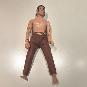 Vintage MEGO Corp Action Jackson Figure 8 Inch Brown Pants Male Doll Toy AS IS